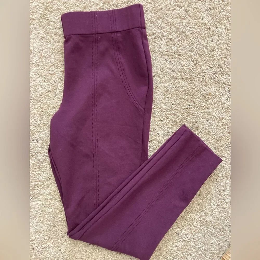 Thalian Double Knit/Compression Leggings high waisted full length